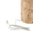 Atlas Lighting Kincaid 29.5''H 1Lt Table Lamp, Natural Burl/White
