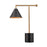 Atlas Lighting Halton 20'' High 1Lt Table Lamp, Black/Black