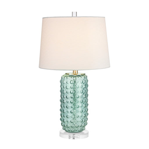 Atlas Lighting Caicos 25'' High 1Lt Table Lamp, Green/White