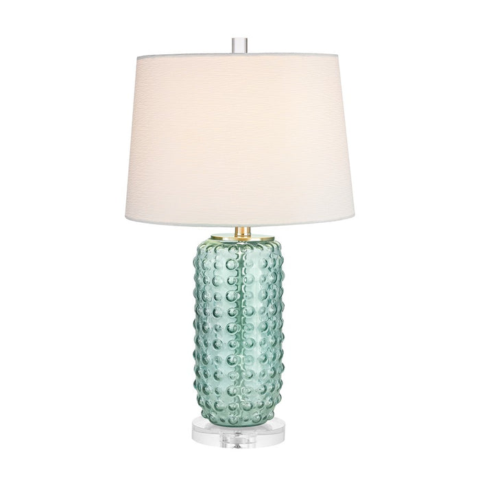 Atlas Lighting Caicos 25'' High 1Lt Table Lamp, Green/White