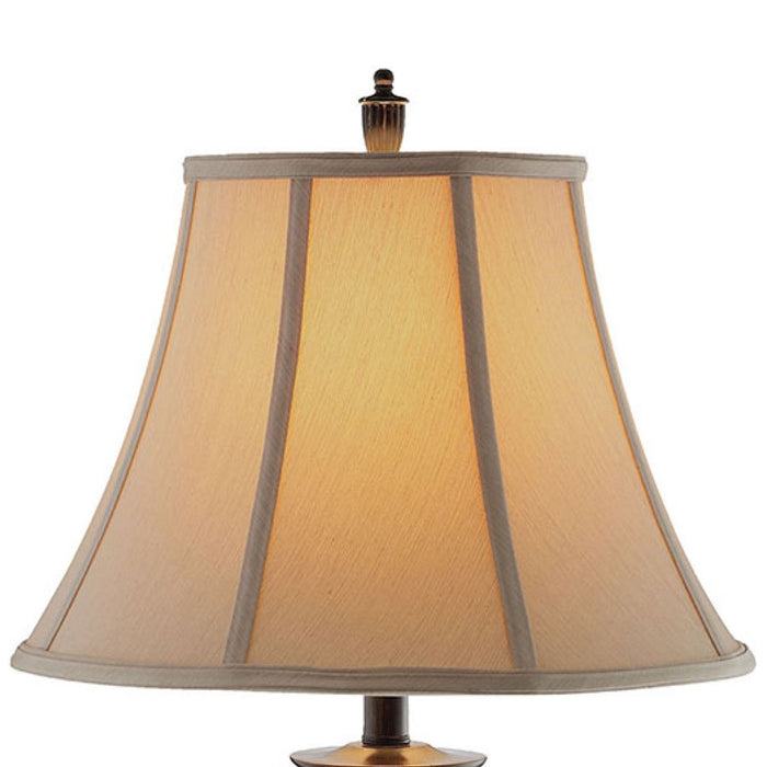 Atlas Lighting Tempe 31.25'' High 1Lt Table Lamp, Bronze/Beige
