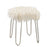 Atlas Lighting Betty Vanity Stool, White