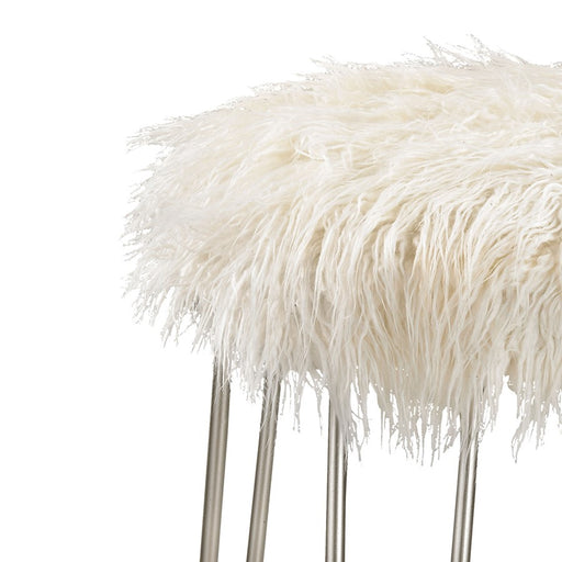 Atlas Lighting Betty Vanity Stool, White