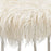 Atlas Lighting Betty Vanity Stool, White