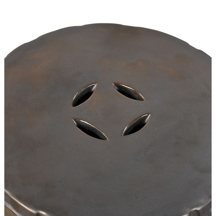 Atlas Lighting Cambeck Accent Stool, Black
