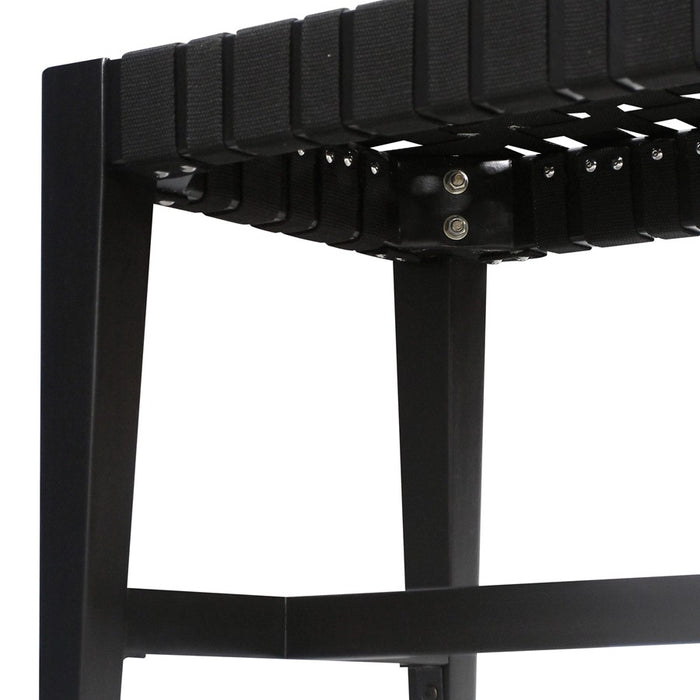 Atlas Lighting Causeway Bench, Ebony