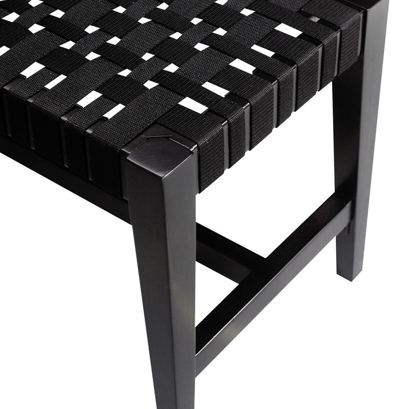 Atlas Lighting Causeway Bench, Ebony