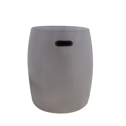 Atlas Lighting Hive Accent Stool, Polished Concrete
