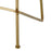 Atlas Lighting Hyperion Bar Stool, Gold