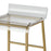 Atlas Lighting Hyperion Bar Stool, Gold