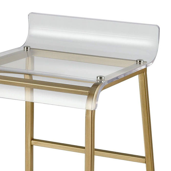 Atlas Lighting Hyperion Bar Stool, Gold