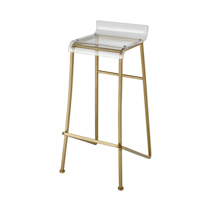 Atlas Lighting Hyperion Bar Stool, Gold