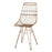 Atlas Lighting Jette Chair, Rose Gold