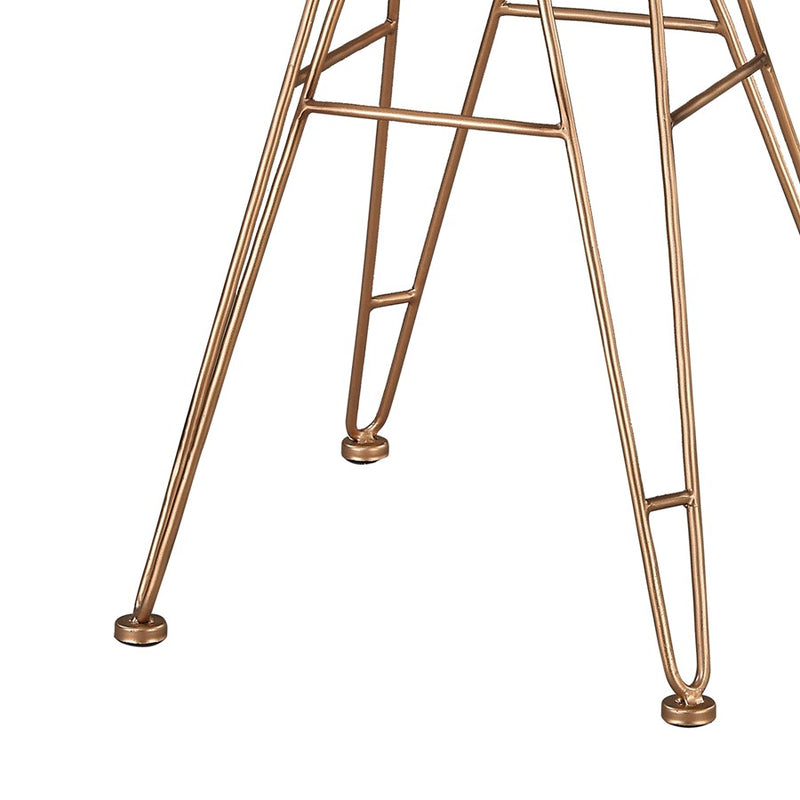 Atlas Lighting Jette Chair, Rose Gold