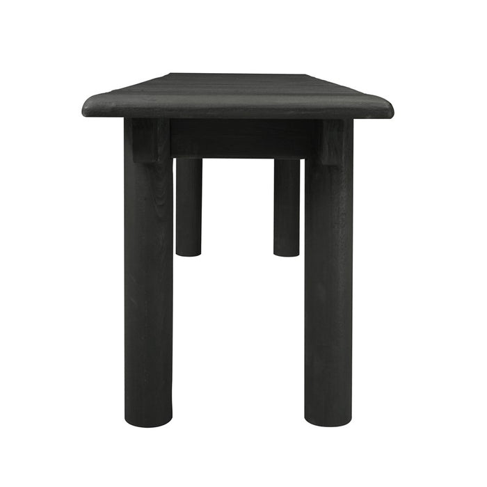 Atlas Lighting Keller Bench, Shou Sugi Ban