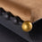 Atlas Lighting Layla Accent Stool, Blackened Bronze