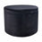 Atlas Lighting Linder Storage Ottoman, Black