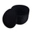 Atlas Lighting Linder Storage Ottoman, Black