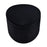 Atlas Lighting Linder Storage Ottoman, Black