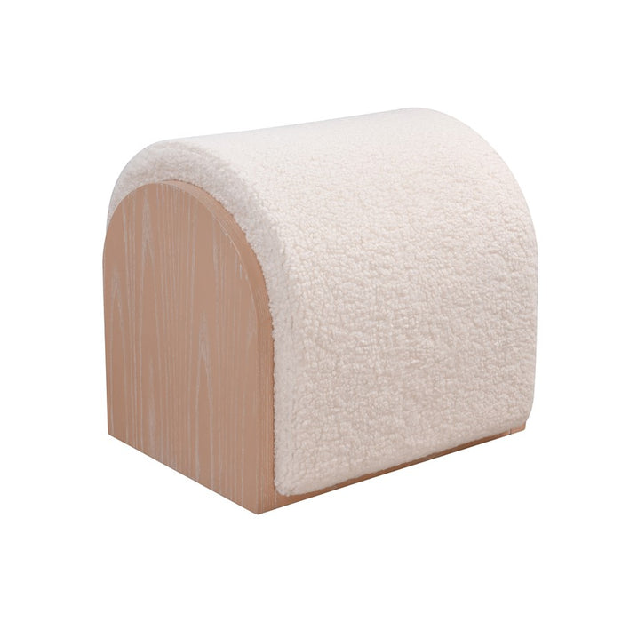 Atlas Lighting Marko Stool,Lt Oak
