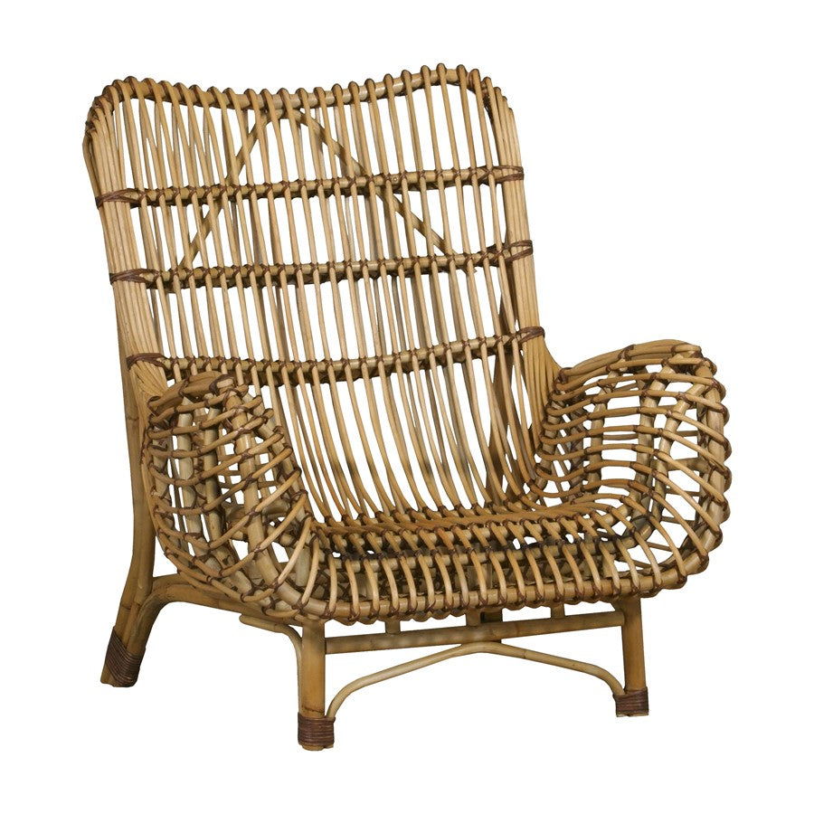 Atlas Lighting Osca Chair, Natural
