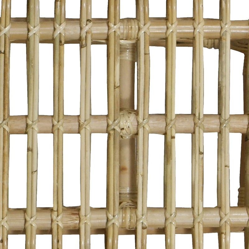 Atlas Lighting Rendra Bench | Natural Rattan Transitional | Living Room & Hallway Seating | 39.5 x 15.75 x 19.25 in | Model SE11049-01