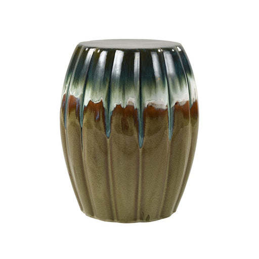 Atlas Lighting Roker Accent Stool, Green Reactive