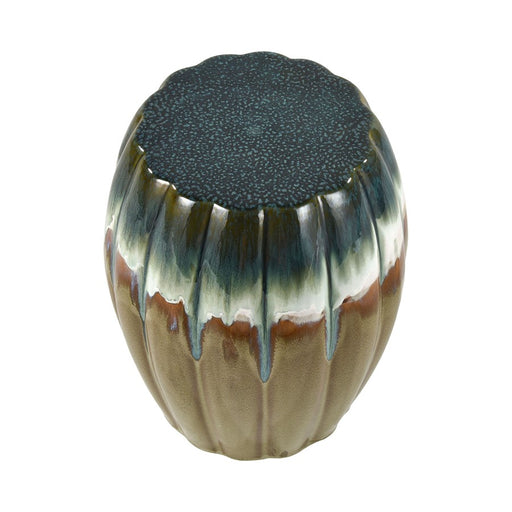 Atlas Lighting Roker Accent Stool, Green Reactive