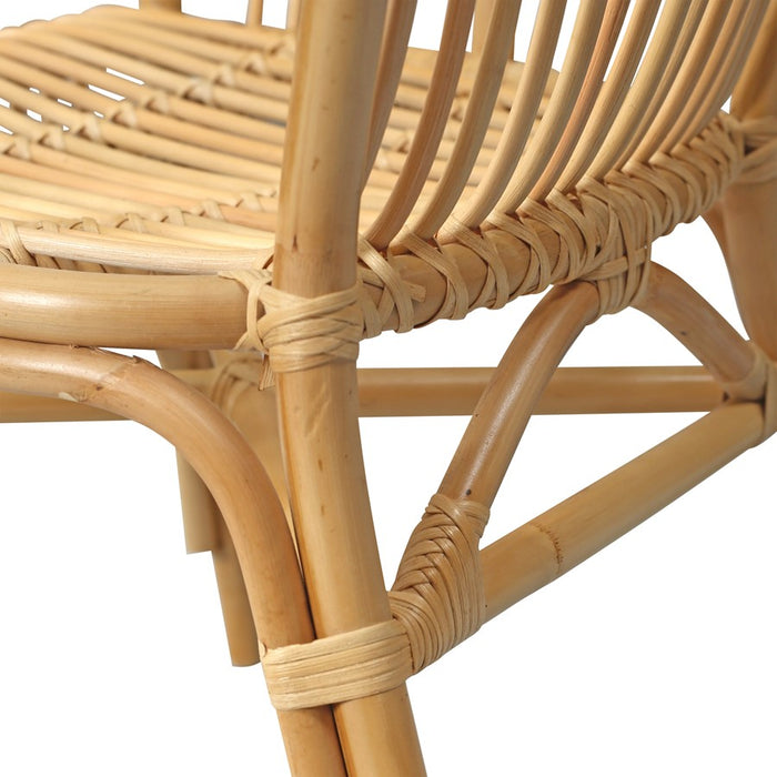 Atlas Lighting Tika Chair, Natural