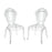 Atlas Lighting Vie En Rose Chair, Set of 2, Clear