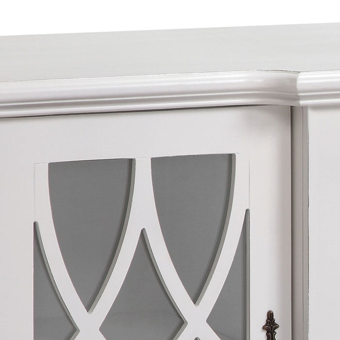Atlas Lighting Anastasia Credenza, Antique White