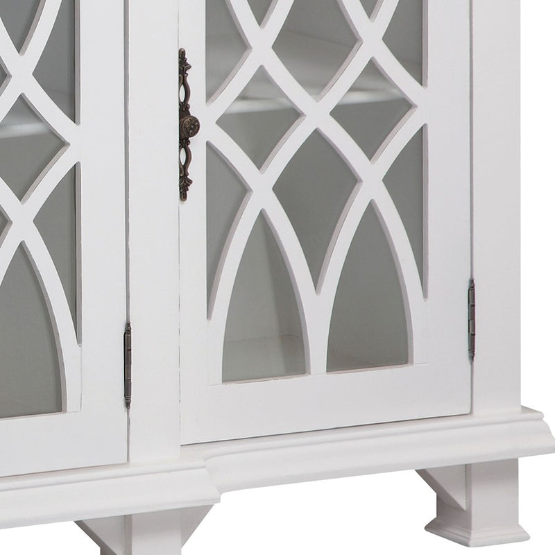 Atlas Lighting Anastasia Credenza, Antique White