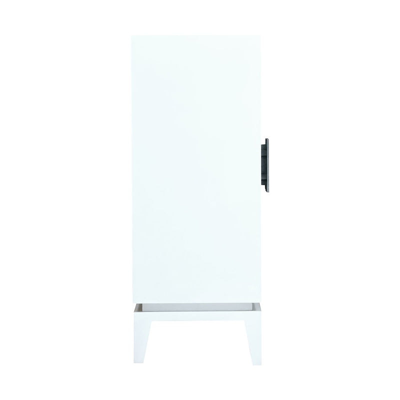 Atlas Lighting Asanso 40in 2-Door Cabinet | White Wood Composite Modern | Living Room & Dining Room Storage | 40 x 14 x 36 in | Model ST11003-01