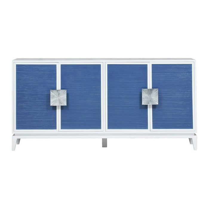 Atlas Lighting Asanso Credenza, 4 Door White