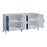 Atlas Lighting Asanso Credenza, 4 Door White