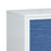 Atlas Lighting Asanso Credenza, 4 Door White