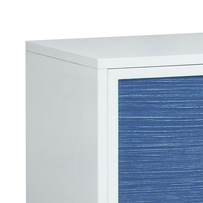 Atlas Lighting Asanso Credenza, 4 Door White