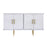 Atlas Lighting Brendle Credenza, Whitewash