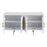 Atlas Lighting Brendle Credenza, Whitewash