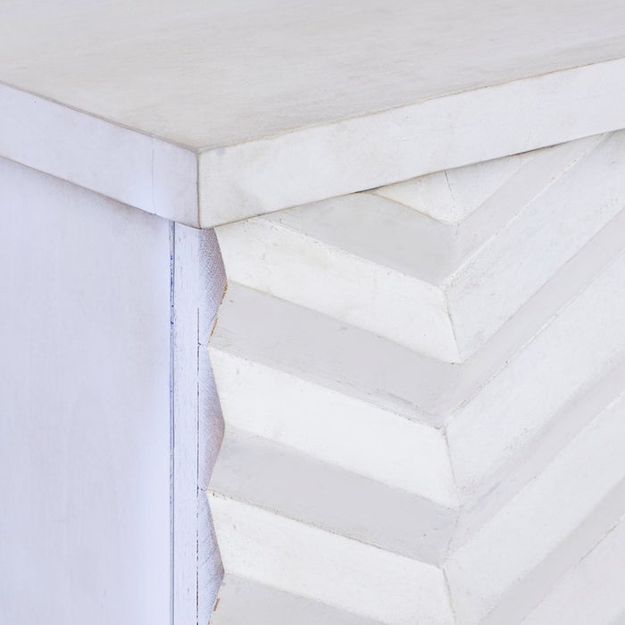 Atlas Lighting Brendle Credenza, Whitewash