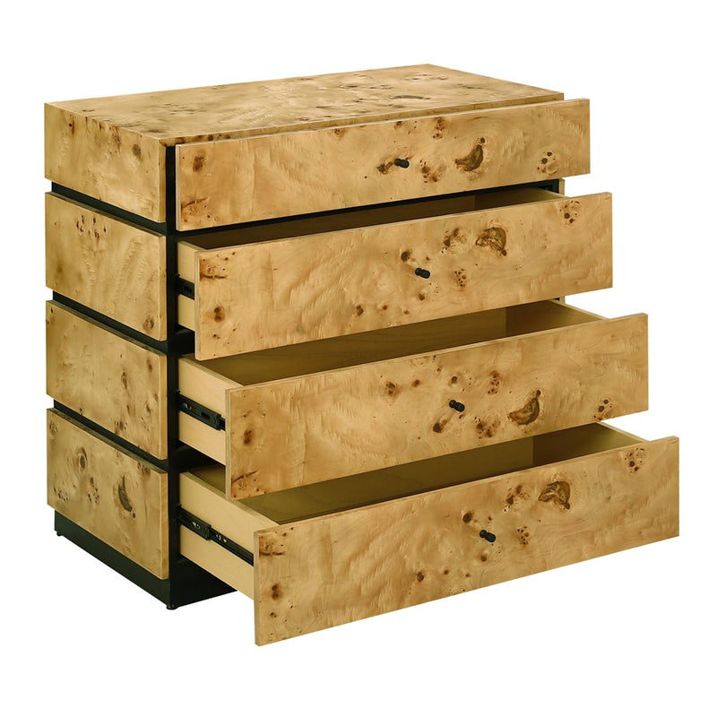 Atlas Lighting Bromo Chest, Large, Natural Burl