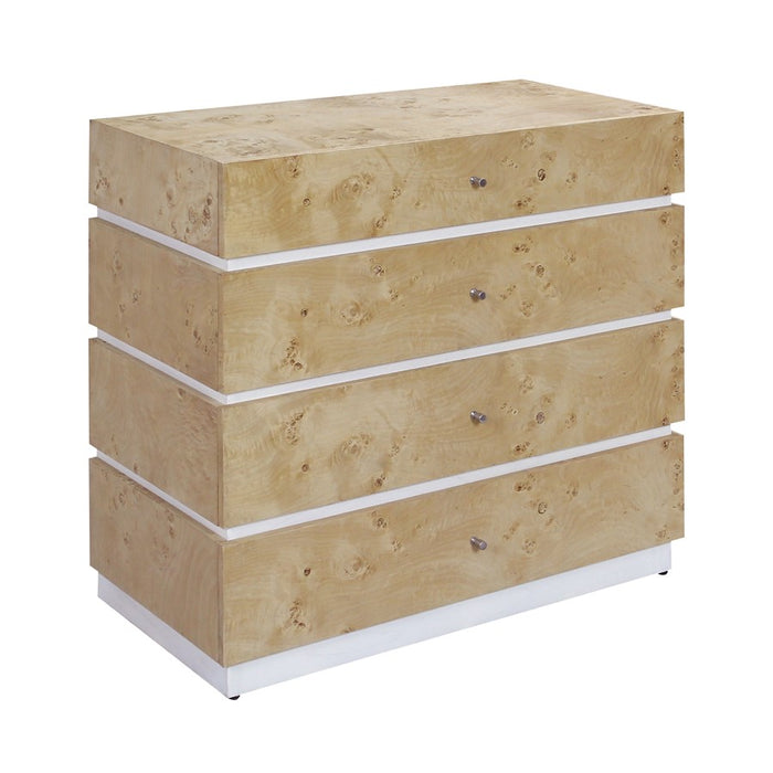 Atlas Lighting Bromo Chest, Large, Bleached Burl