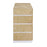 Atlas Lighting Bromo Chest, Large, Bleached Burl