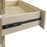 Atlas Lighting Bromo Chest, Large, Bleached Burl