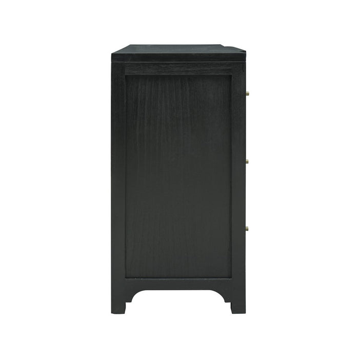 Atlas Lighting Conrad Chest, Kettle Black
