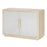 Atlas Lighting Crystal Bay Cabinet, Graywash