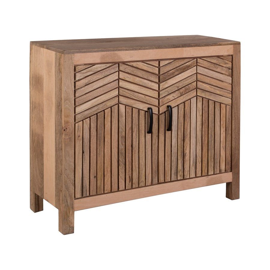 Atlas Lighting Deltaville Cabinet, Natural