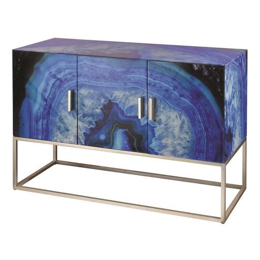 Atlas Lighting Five-O Cabinet, Blue Agate