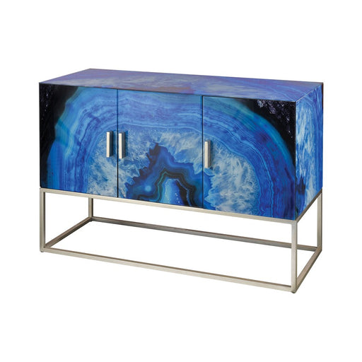 Atlas Lighting Five-O Cabinet, Blue Agate