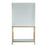 Atlas Lighting Gabe Bar Cabinet, Blue